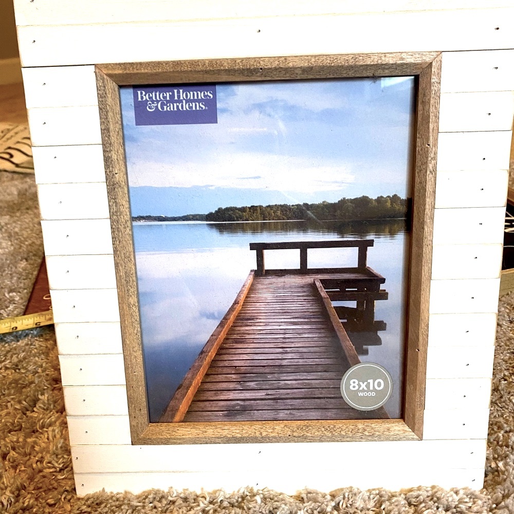 Wood farmhouse picture frame